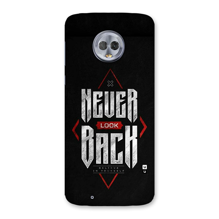 Never Look Back Diamond Back Case for Moto G6