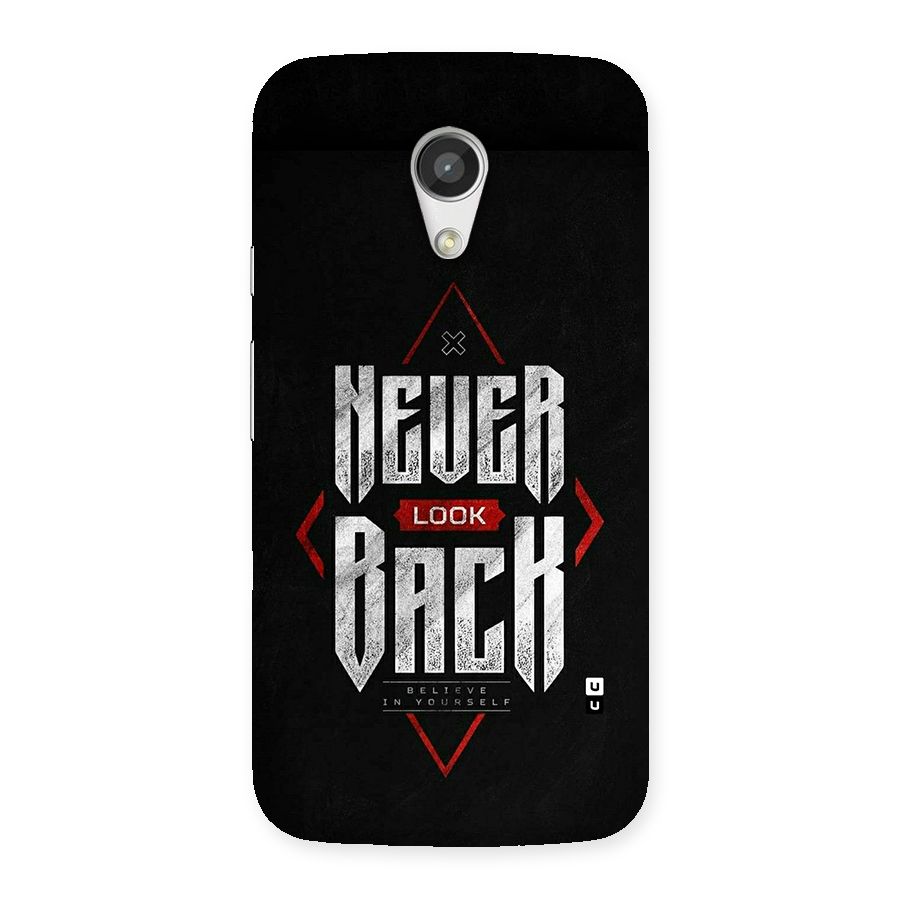Never Look Back Diamond Back Case for Moto G 2nd Gen