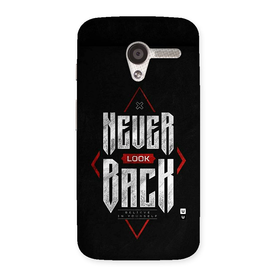 Never Look Back Diamond Back Case for Moto X