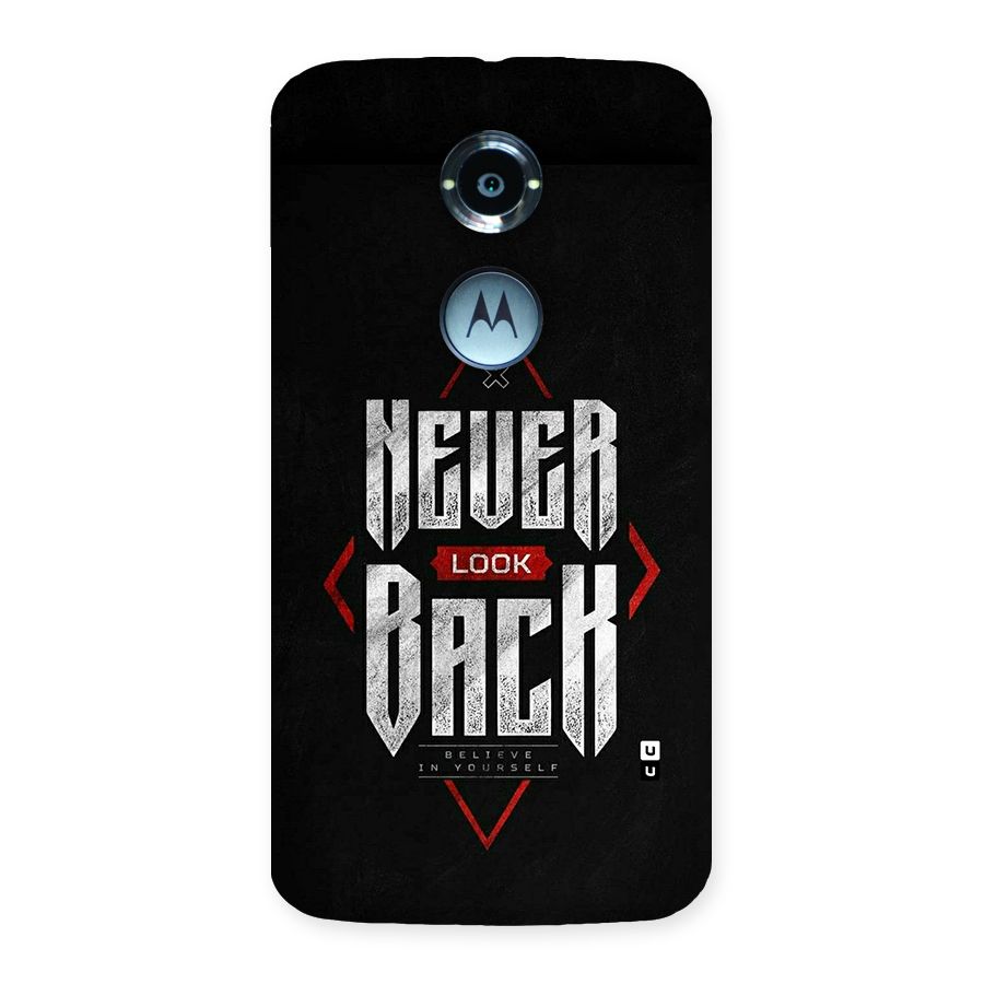 Never Look Back Diamond Back Case for Moto X2