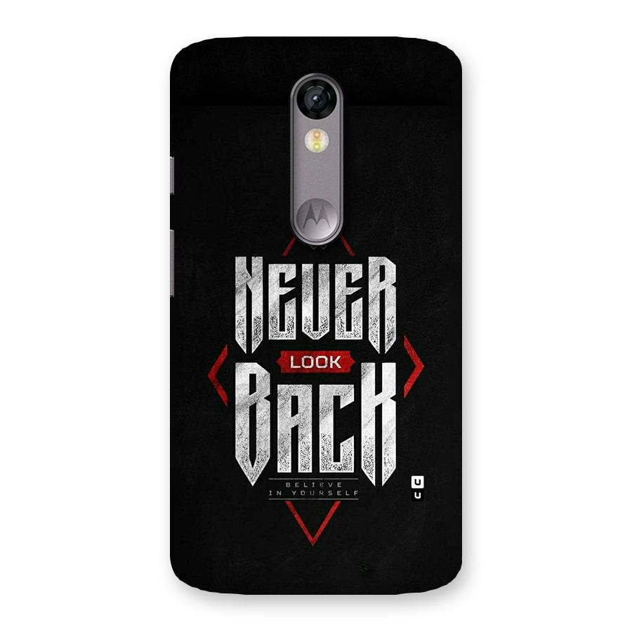 Never Look Back Diamond Back Case for Moto X Force