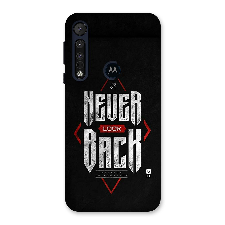 Never Look Back Diamond Back Case for Motorola One Macro