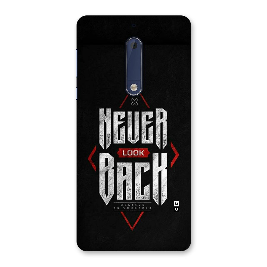 Never Look Back Diamond Back Case for Nokia 5