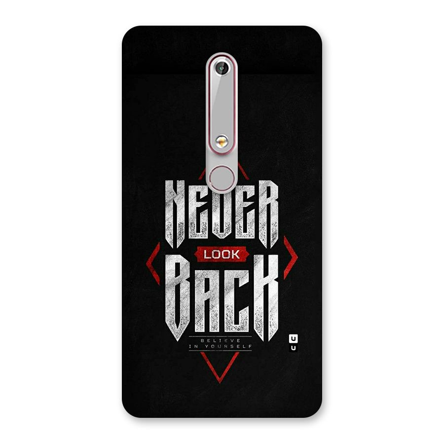 Never Look Back Diamond Back Case for Nokia 6.1