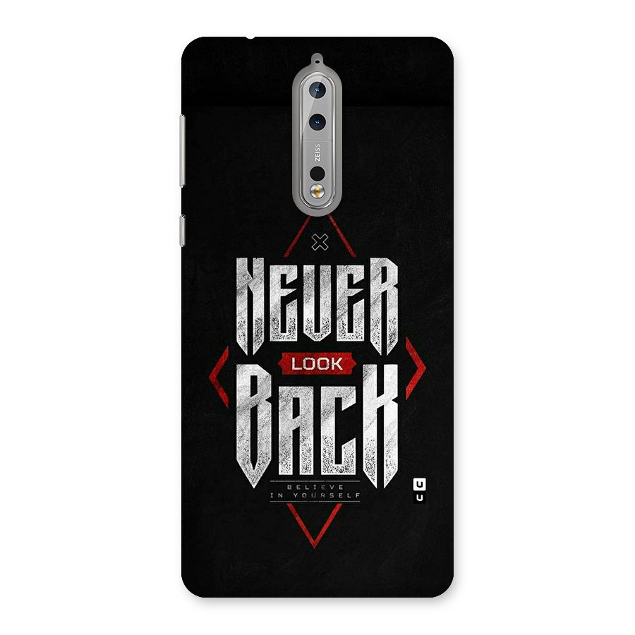 Never Look Back Diamond Back Case for Nokia 8