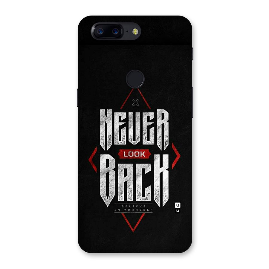 Never Look Back Diamond Back Case for OnePlus 5T