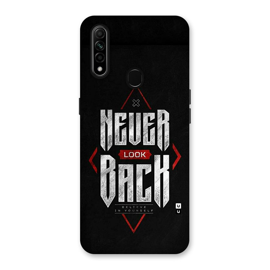 Never Look Back Diamond Back Case for Oppo A31