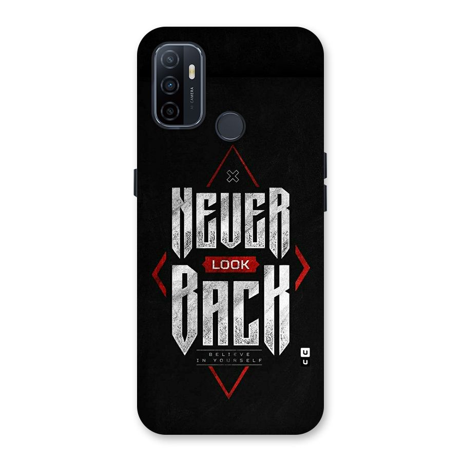 Never Look Back Diamond Back Case for Oppo A33 (2020)