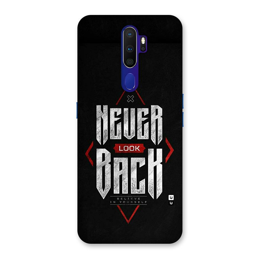 Never Look Back Diamond Back Case for Oppo A9 (2020)