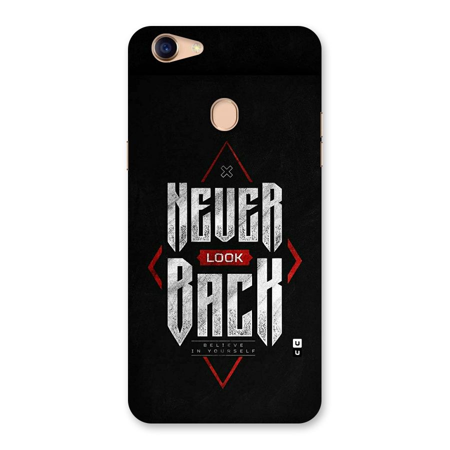 Never Look Back Diamond Back Case for Oppo F5 Youth