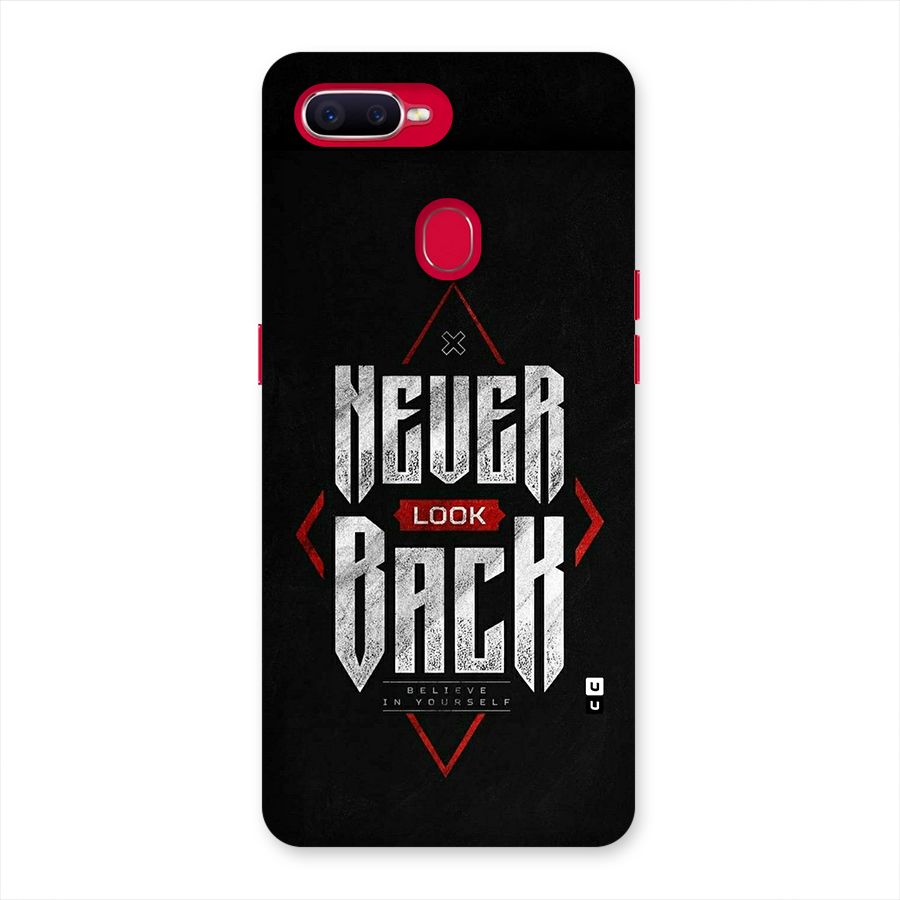 Never Look Back Diamond Back Case for Oppo F9 Pro