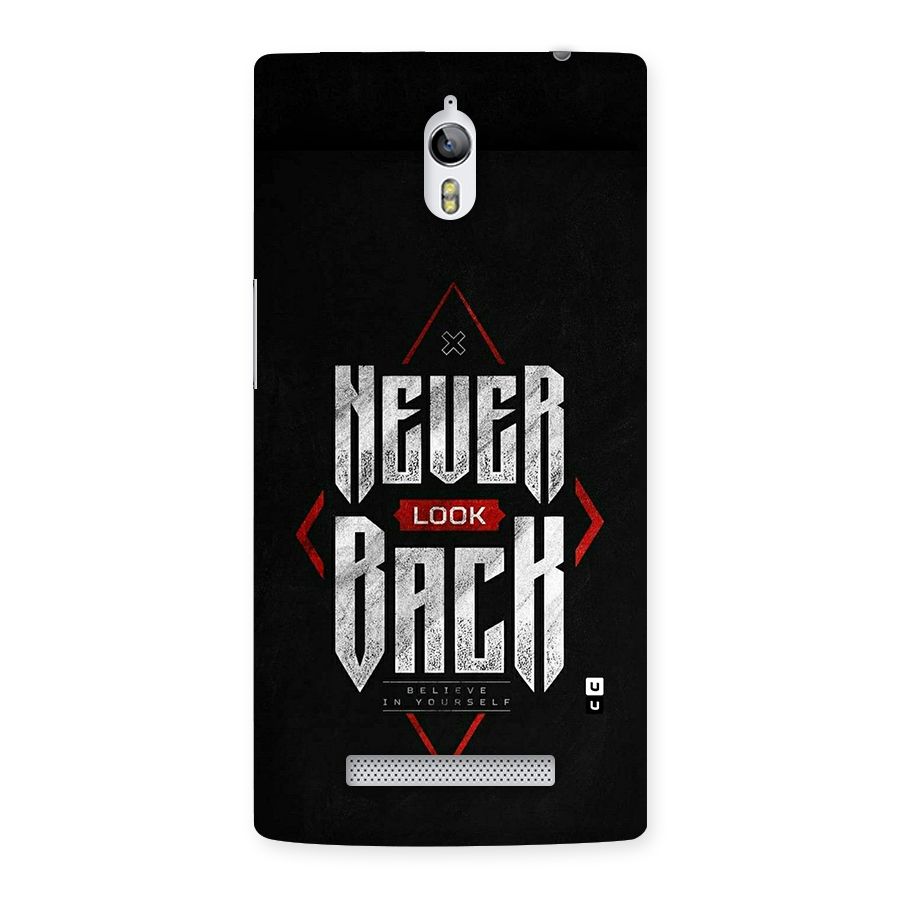 Never Look Back Diamond Back Case for Oppo Find 7