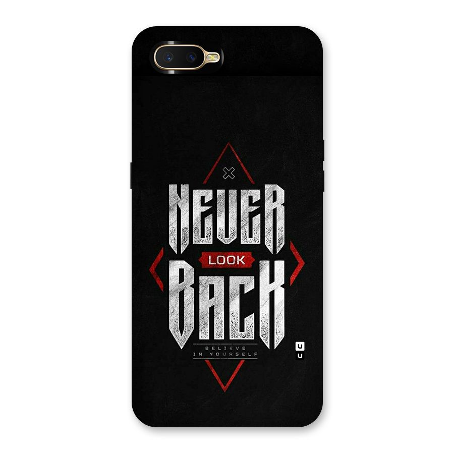 Never Look Back Diamond Back Case for Oppo K1