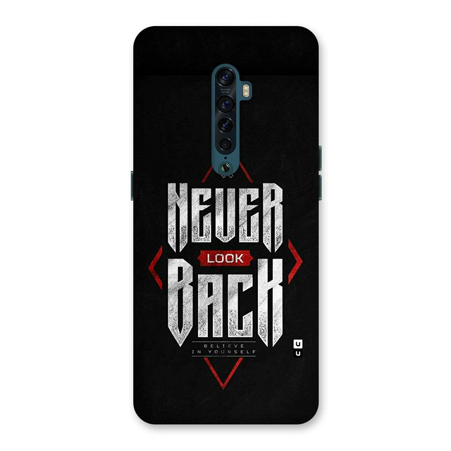 Never Look Back Diamond Back Case for Oppo Reno2