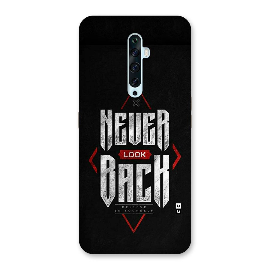 Never Look Back Diamond Back Case for Oppo Reno2 F