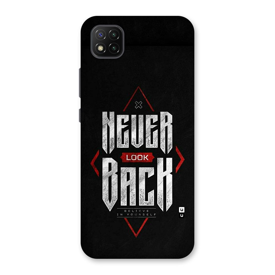 Never Look Back Diamond Back Case for Poco C3