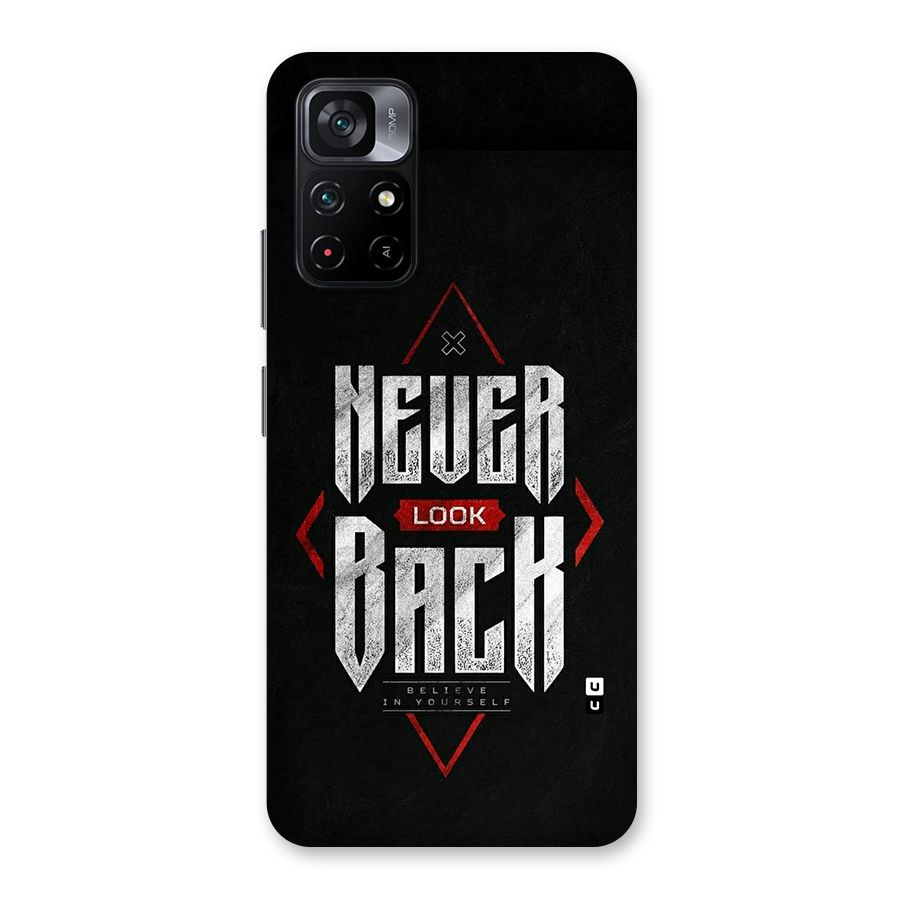 Never Look Back Diamond Back Case for Poco M4 Pro 5G