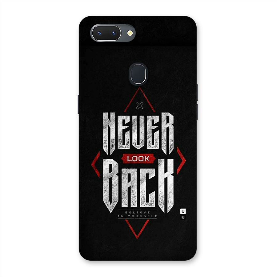 Never Look Back Diamond Back Case for Realme 2