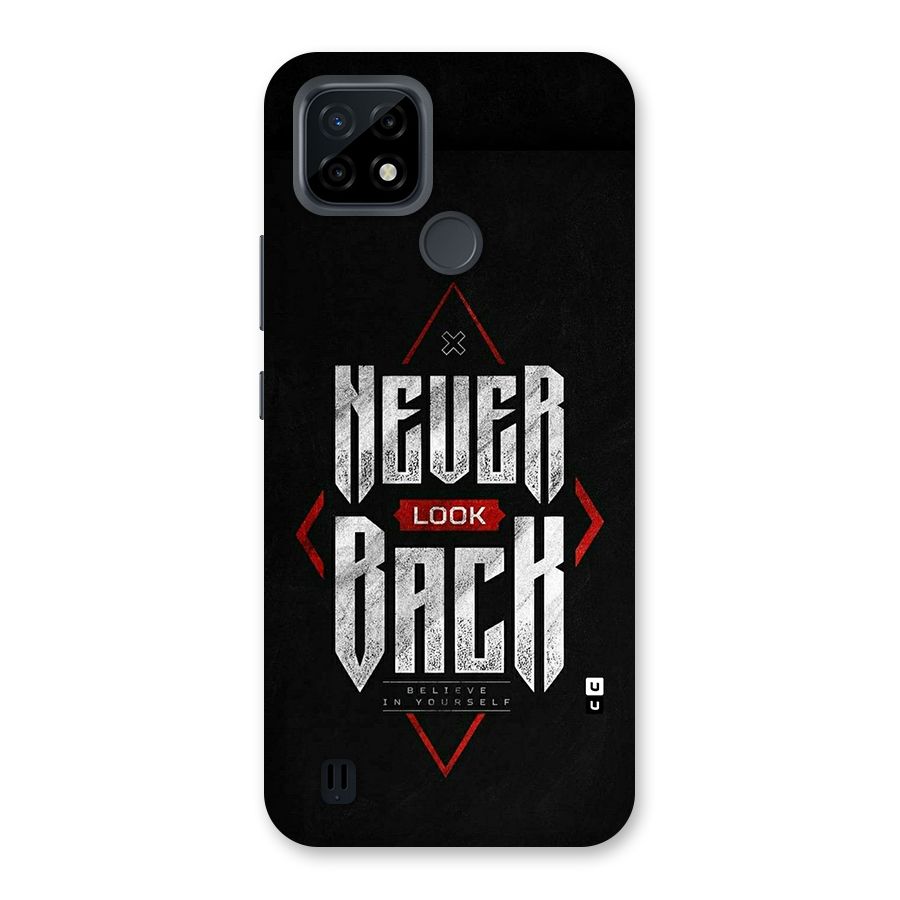 Never Look Back Diamond Back Case for Realme C21