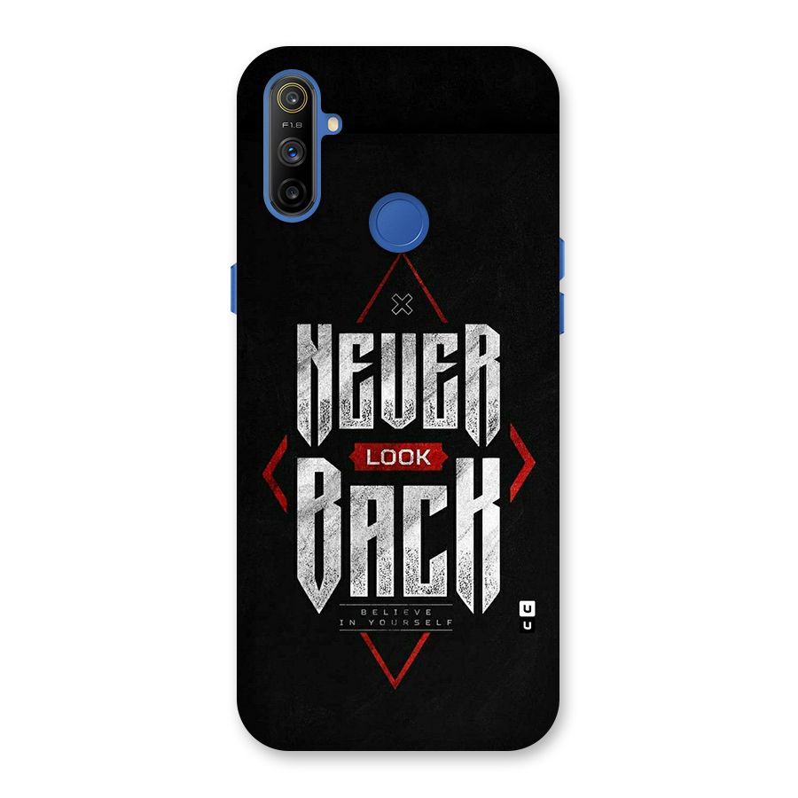 Never Look Back Diamond Back Case for Realme Narzo 10A