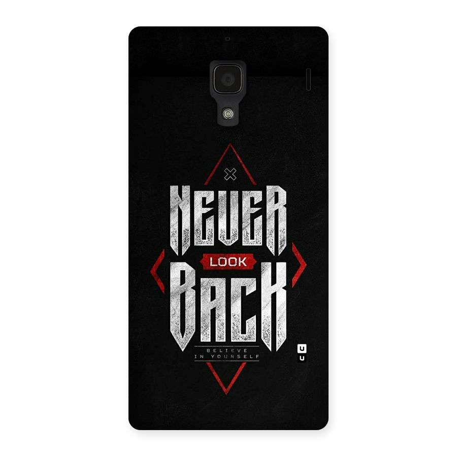 Never Look Back Diamond Back Case for Redmi 1s