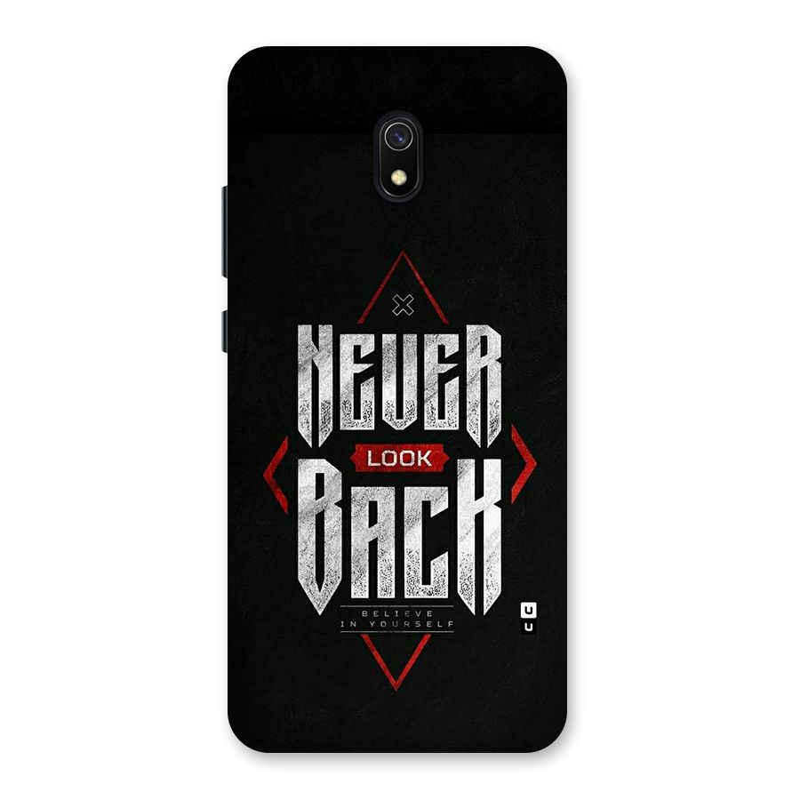 Never Look Back Diamond Back Case for Redmi 8A