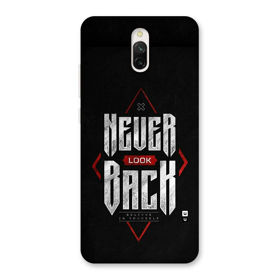 Never Look Back Diamond Back Case for Redmi 8A Dual