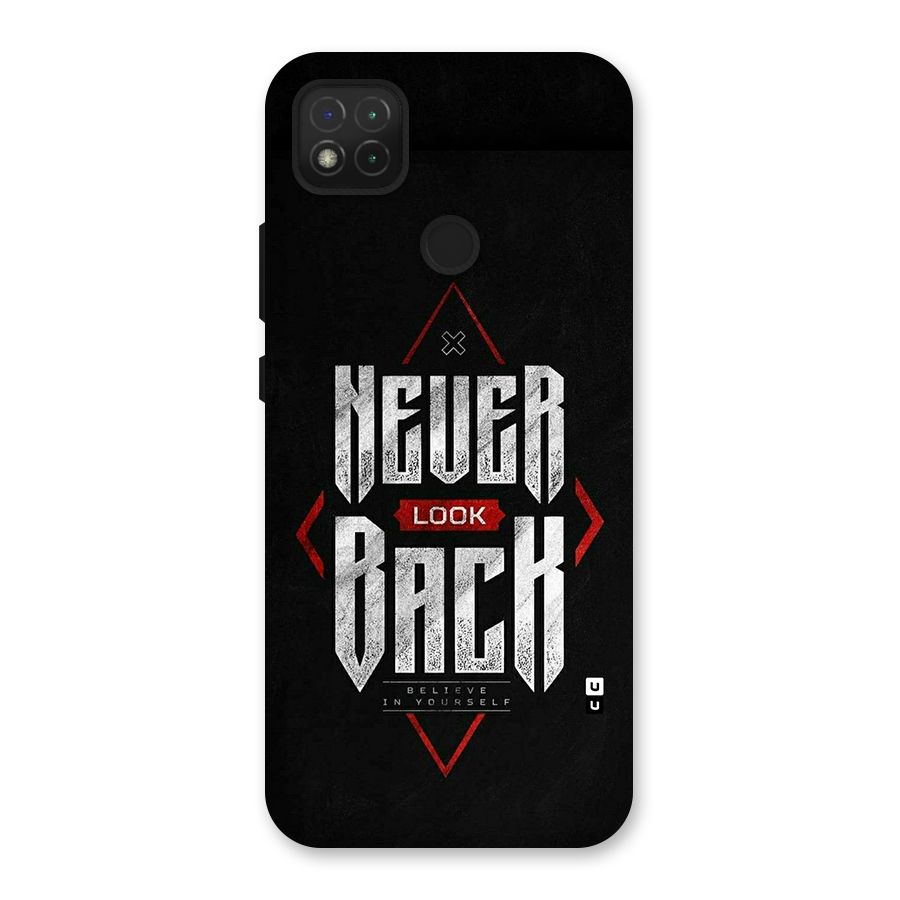 Never Look Back Diamond Back Case for Redmi 9