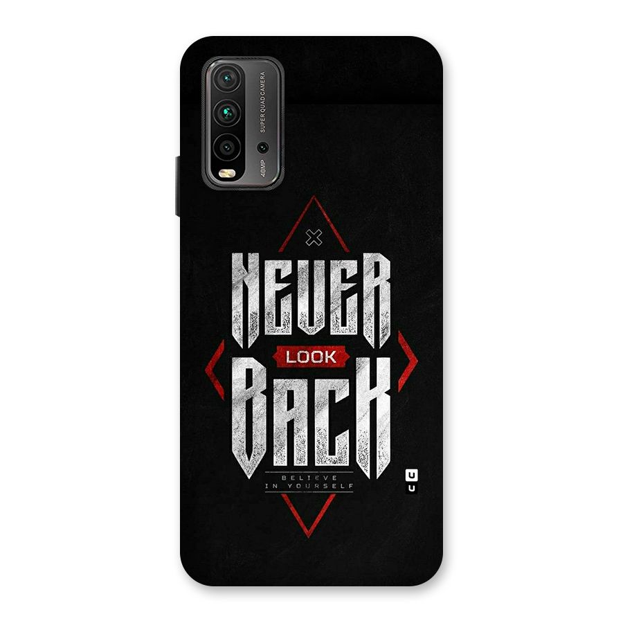 Never Look Back Diamond Back Case for Redmi 9 Power