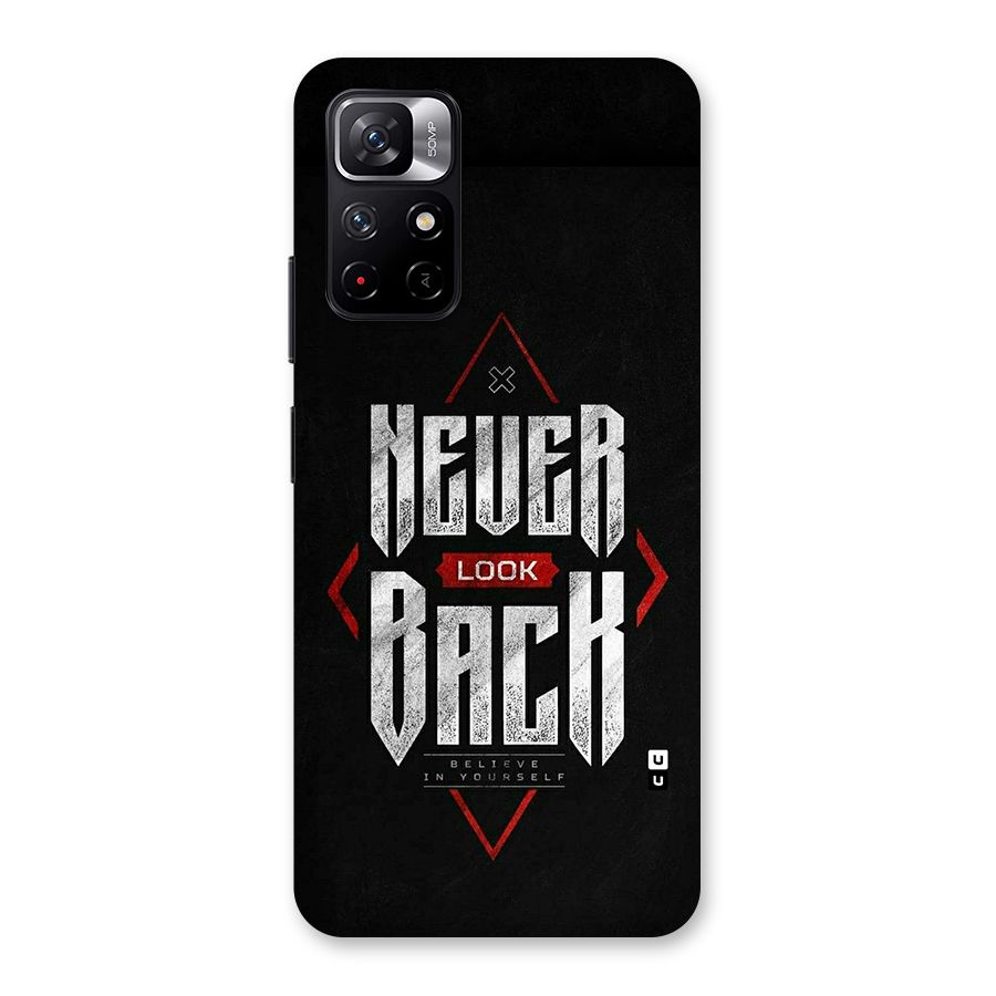 Never Look Back Diamond Back Case for Redmi Note 11T 5G