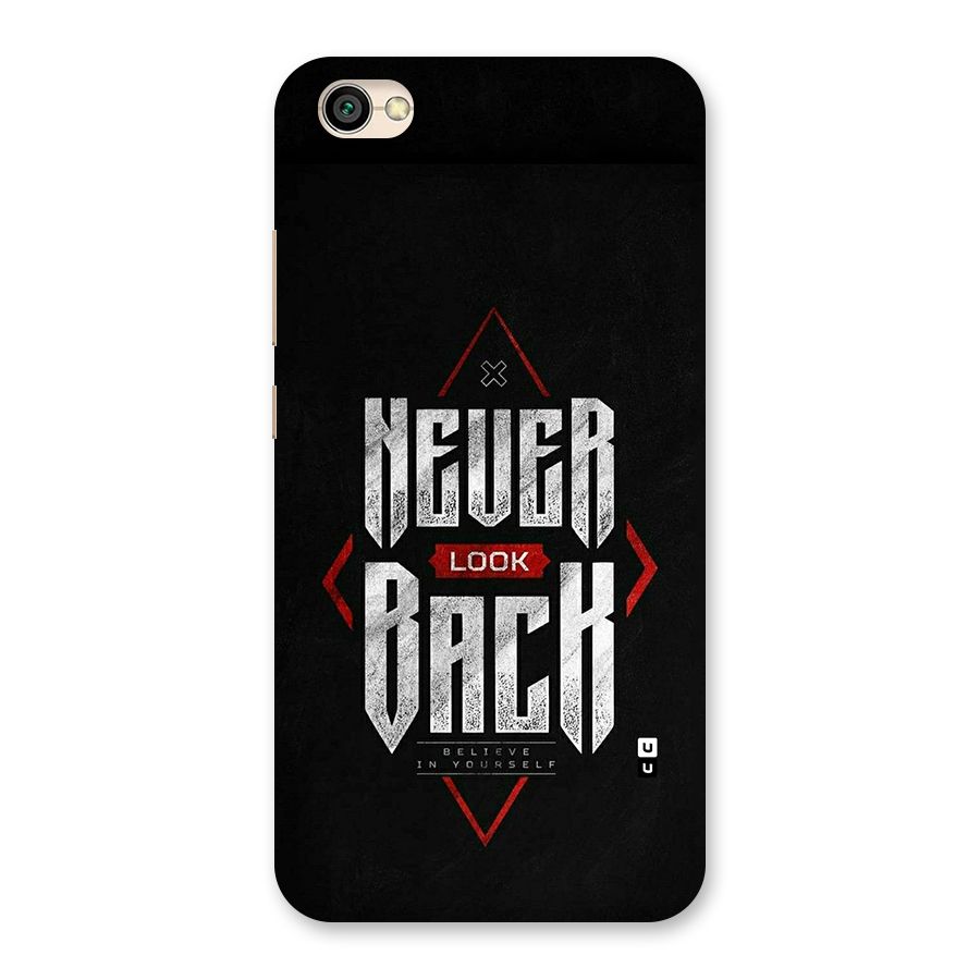 Never Look Back Diamond Back Case for Redmi Y1 Lite