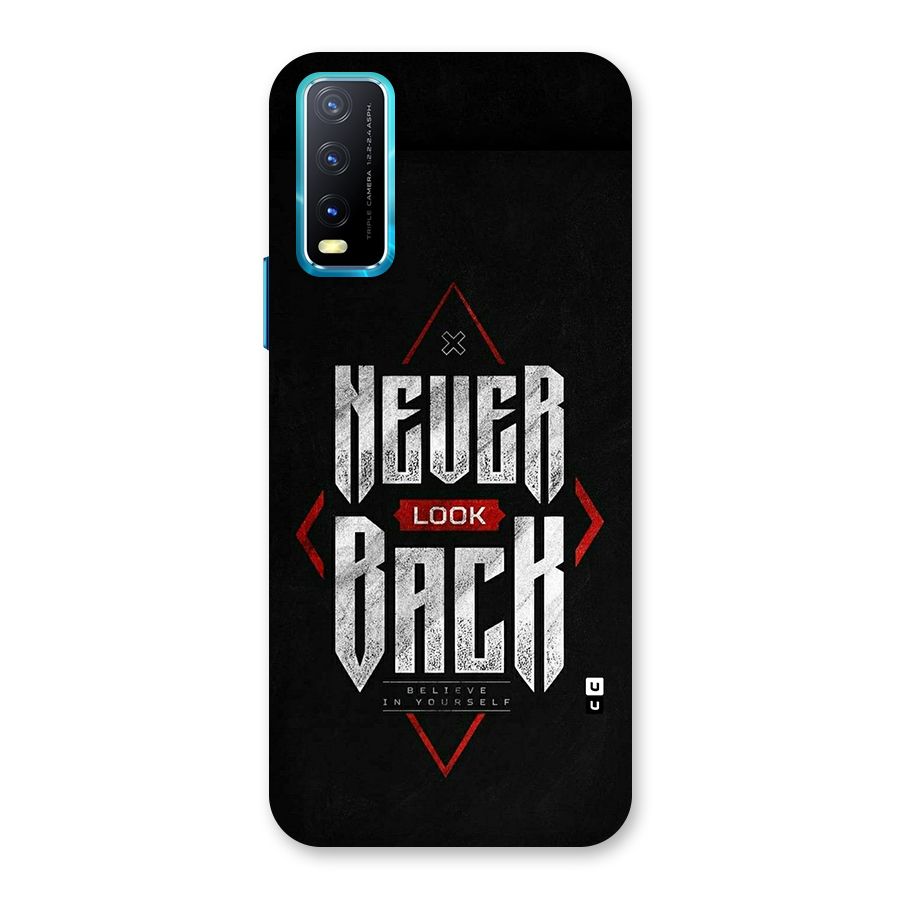 Never Look Back Diamond Back Case for Vivo Y20A