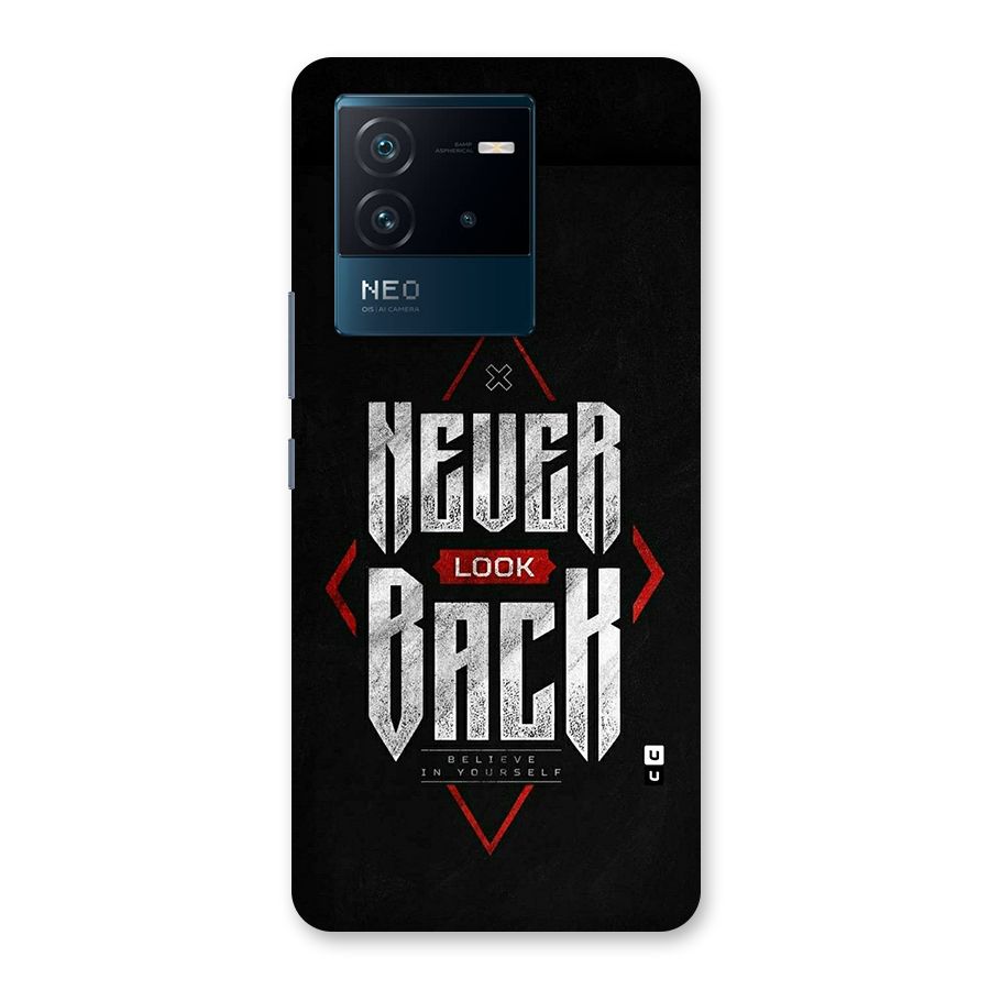 Never Look Back Diamond Back Case for Vivo iQOO Neo 6 5G