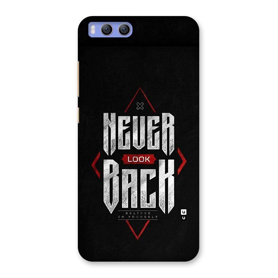 Never Look Back Diamond Back Case for Xiaomi Mi 6
