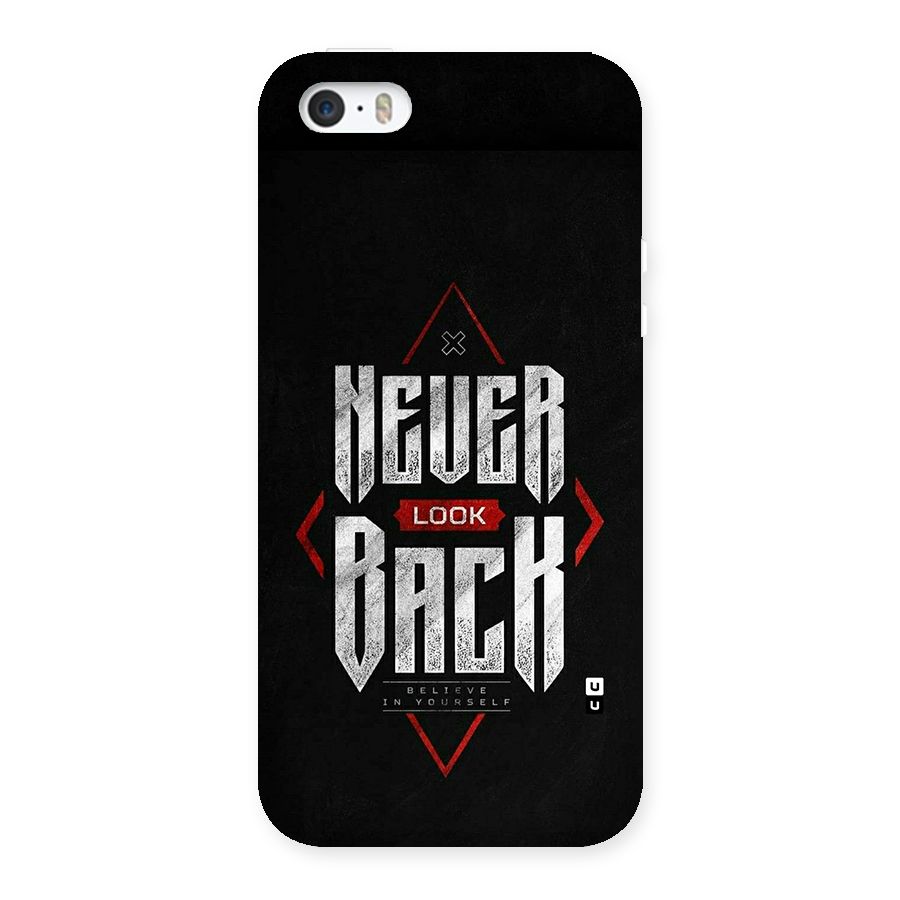 Never Look Back Diamond Back Case for iPhone SE 2016