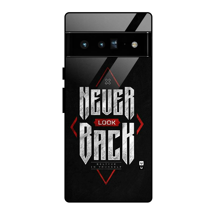 Never Look Back Diamond Glass Back Case for Google Pixel 6 Pro