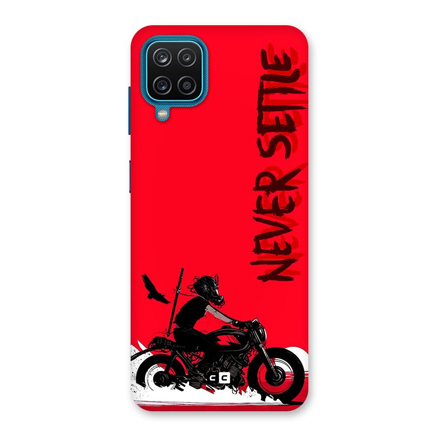 Never Settle Ride Back Case for Galaxy M12