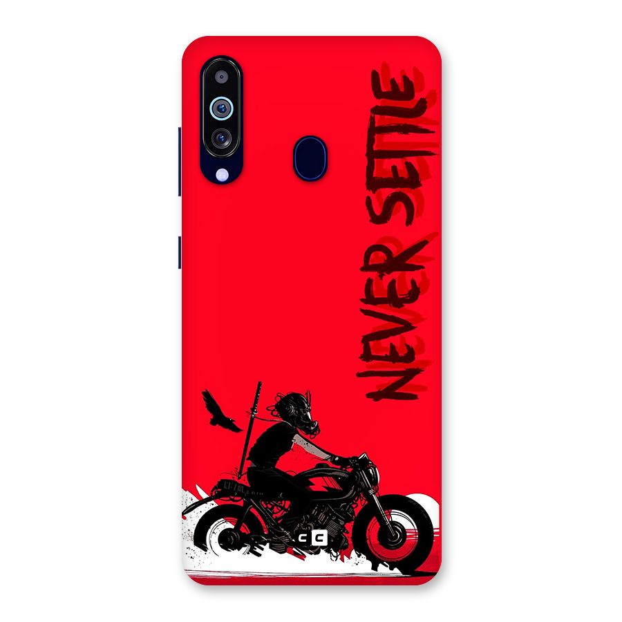 Never Settle Ride Back Case for Galaxy M40