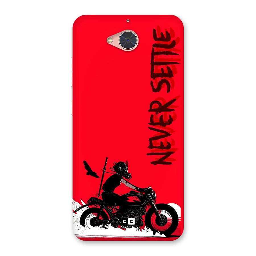 Never Settle Ride Back Case for Gionee S6 Pro