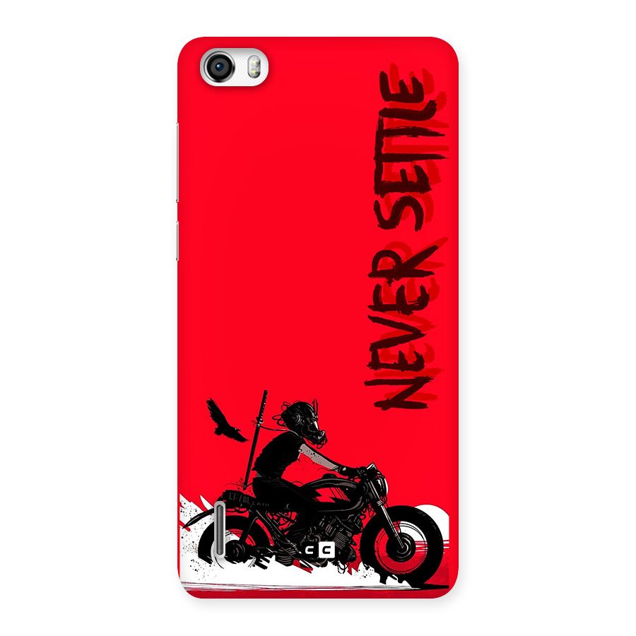 Never Settle Ride Back Case for Honor 6