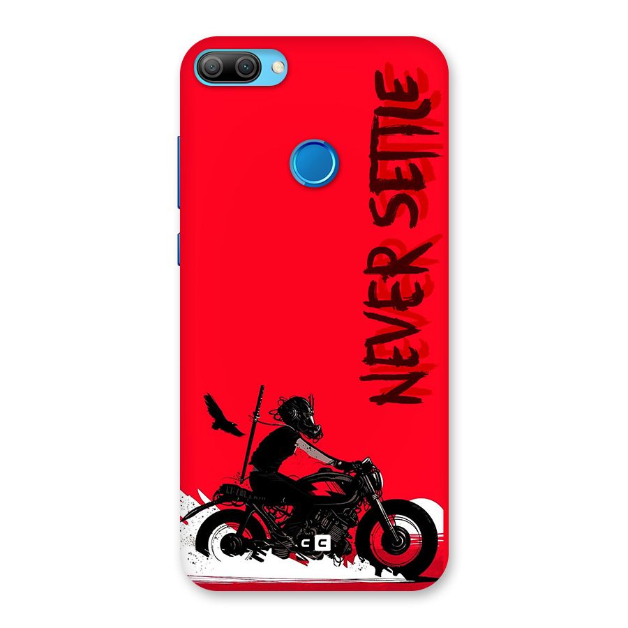 Never Settle Ride Back Case for Honor 9N