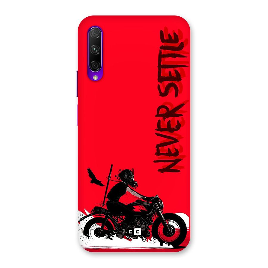 Never Settle Ride Back Case for Honor 9X Pro
