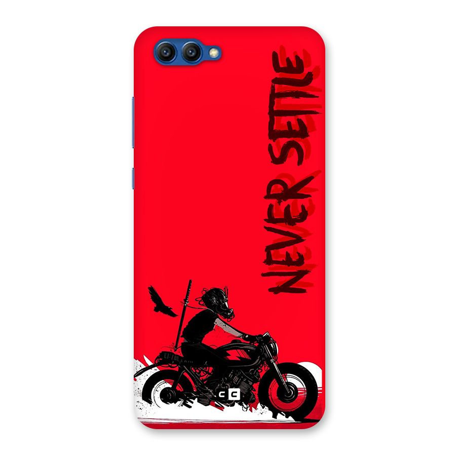 Never Settle Ride Back Case for Honor View 10