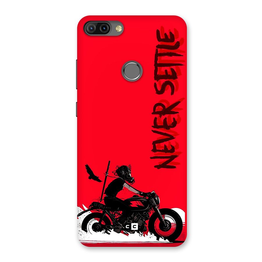 Never Settle Ride Back Case for Infinix Hot 6 Pro