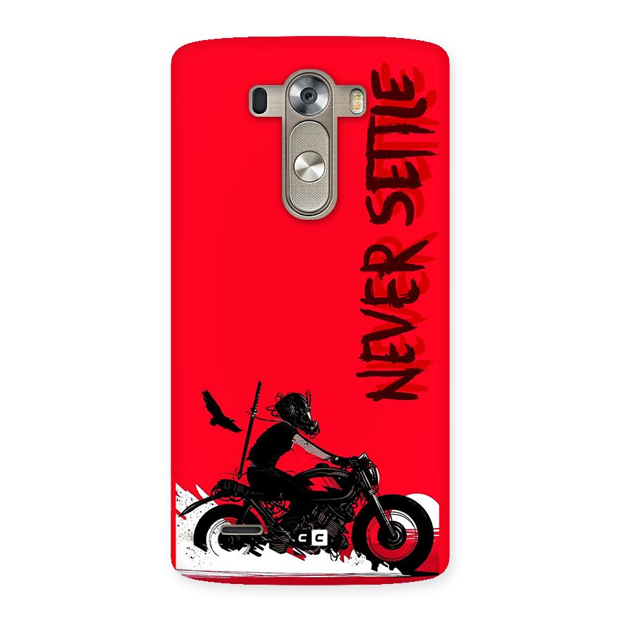 Never Settle Ride Back Case for LG G3