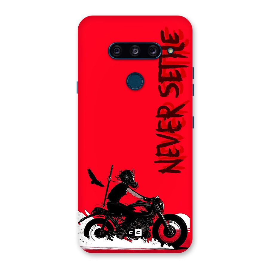 Never Settle Ride Back Case for LG  V40 ThinQ