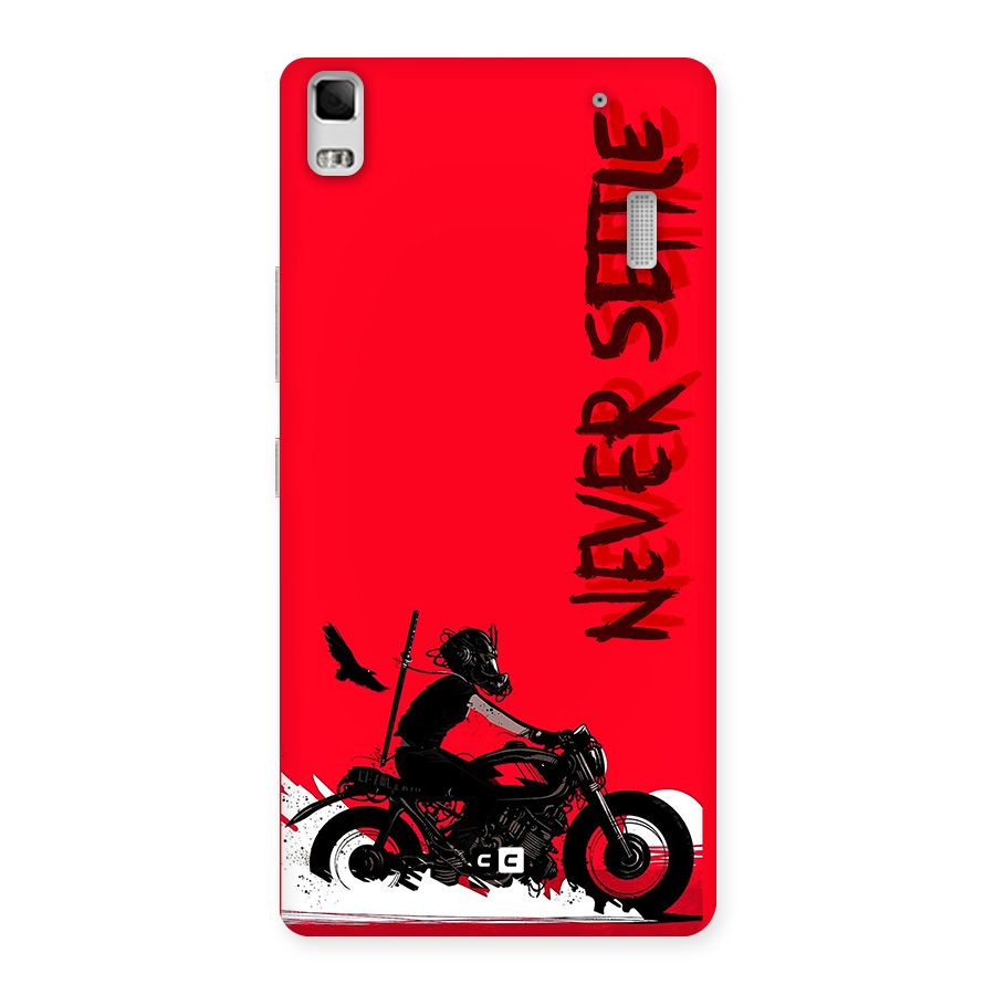 Never Settle Ride Back Case for Lenovo K3 Note