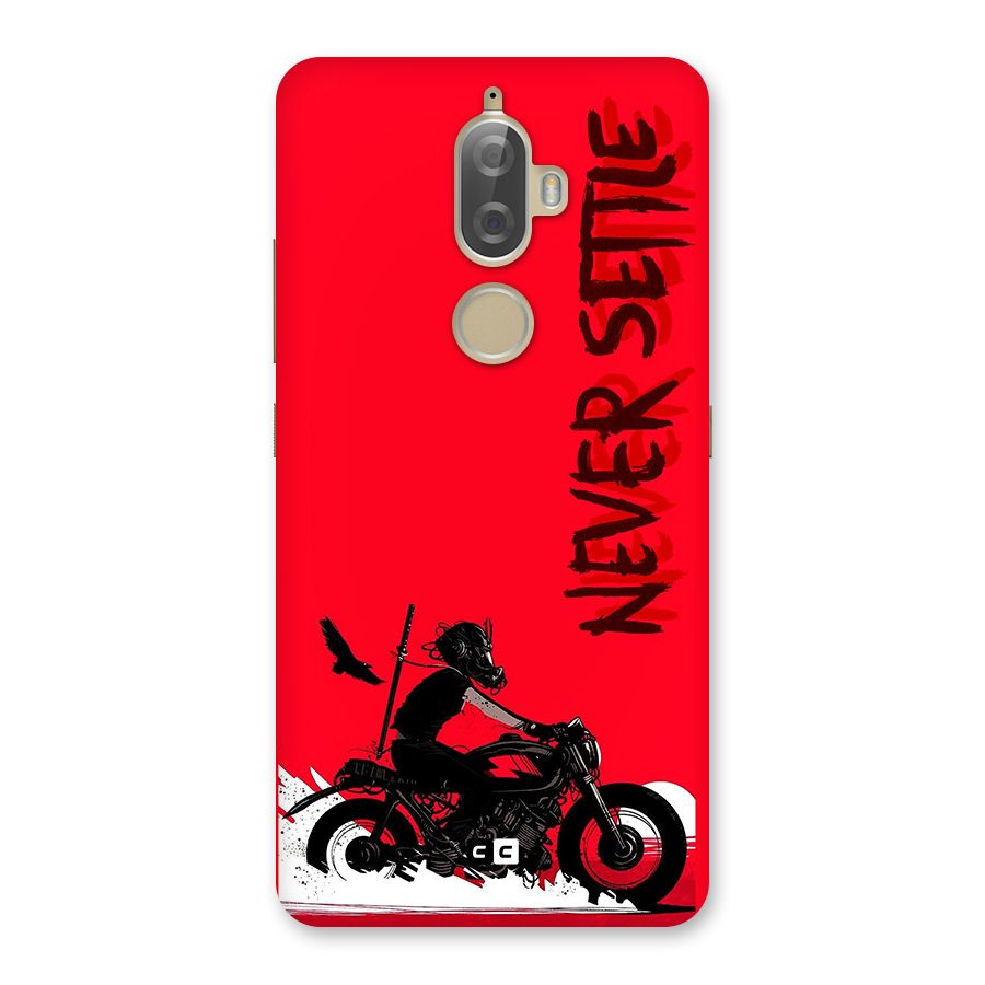 Never Settle Ride Back Case for Lenovo K8 Plus