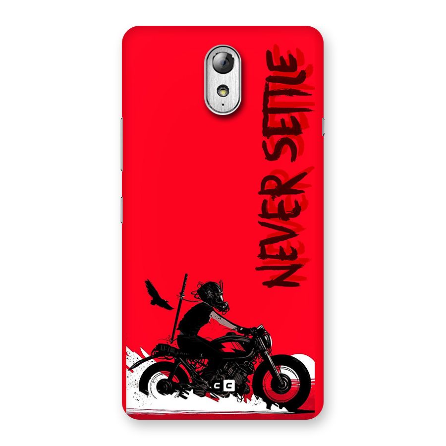 Never Settle Ride Back Case for Lenovo Vibe P1M