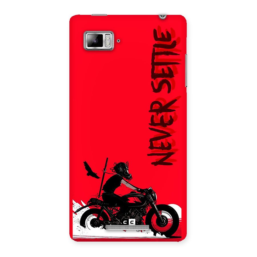 Never Settle Ride Back Case for Lenovo Vibe Z K910